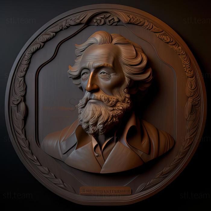 3D model Ivan Aivazovsky (STL)
